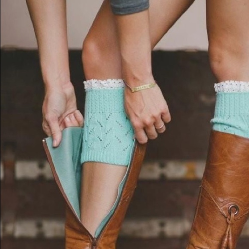 NWT Grey Boot Socks